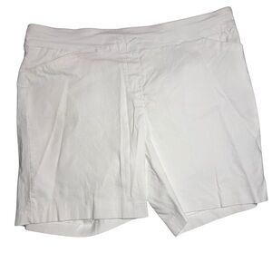 Kim Rogers Women's Crisp White Bermudas
